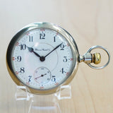 1912 ILLINOIS Pocket Watch Openface 18s Grade 69 Lever Set 17 Jewels Vintage Timepiece