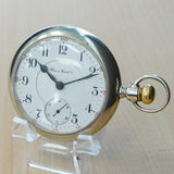 1912 ILLINOIS Pocket Watch Openface 18s Grade 69 Lever Set 17 Jewels Vintage Timepiece