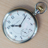 1912 ILLINOIS Pocket Watch Openface 18s Grade 69 Lever Set 17 Jewels Vintage Timepiece