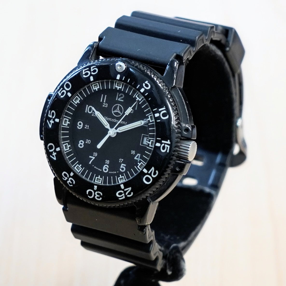 Mercedes Benz Orologio Placca Gold Edition! Mercedes Hood Star