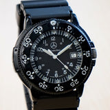 Mercedes Benz LUMINOX Navy Seal Dive Military Watch Date Indicator Swiss Wristwatch
