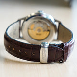 TISSOT Visodate Automatic Watch T019.430 Day/Date 25 Jewels S.S. Wristwatch - Original Tissot Leather Strap
