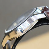 TISSOT Visodate Automatic Watch T019.430 Day/Date 25 Jewels S.S. Wristwatch - Original Tissot Leather Strap