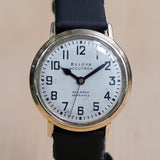 1967 BULOVA Accutron "202" Railroad Approved Watch 214 Movement GF Wristwatch