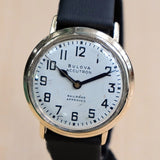 1967 BULOVA Accutron "202" Railroad Approved Watch 214 Movement GF Wristwatch