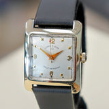 LORD ELGIN Brockton 23 Jewels Selfwinding Watch Tank Case Vintage Automatic Wristwatch