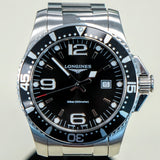 LONGINES HydroConquest Diver's Watch 44mm Swiss Made Wristwatch Ref. L3.840.4