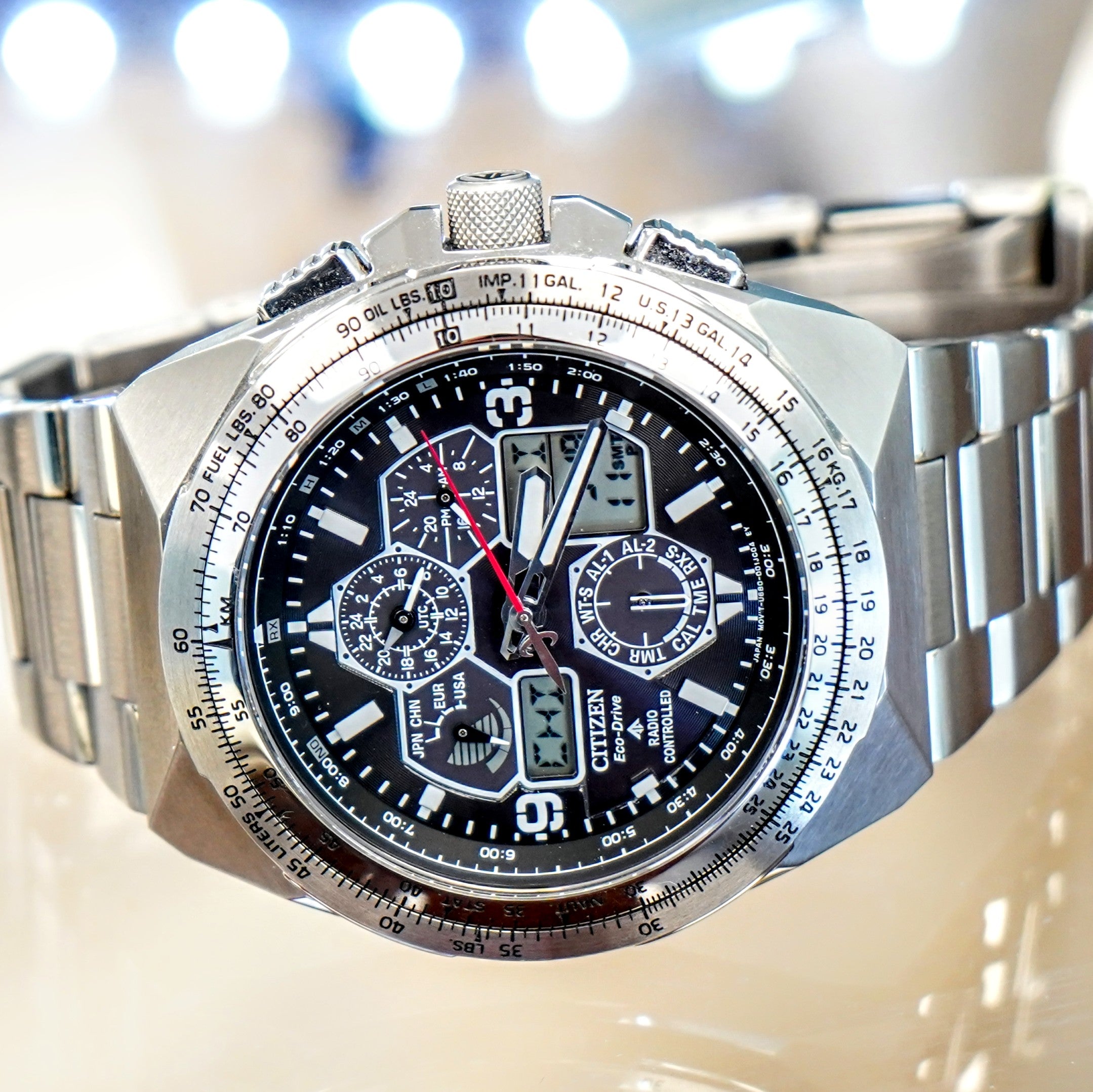 CITIZEN Promaster Skyhawk A-T Watch Eco-Drive Radio Controlled Wristwa ...
