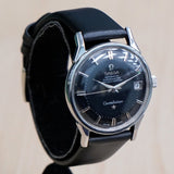 1962 OMEGA Constellation Calendar Watch Ref. 14902 Cal. 561 Black "Pie-Pan" Dial - IN BOX!