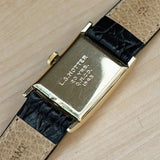 1940s Tiffany & Co. Wristwatch 14K Gold Tank Case by Concord Watch Co.