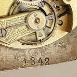 1904 LONGINES Mechanical Wristwatch Ref. 1342 Push Button Set Wire Lug Watch