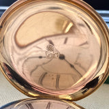 1888 ROCKFORD Pocket Watch 18s Grade 83 15 Jewels Hunter Case Yellow G.F.
