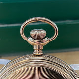 1905 ELGIN Dress Pocket Watch Hunter Case 6s Grade 289 7 Jewels Engraved Decorative Gold Filled Case