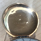 1905 ELGIN Ladies Pocket Watch Hunter Case 0s 7 Jewels Grade 320 Fancy Engraved Decorative Case