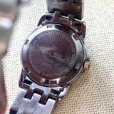 LUCIEN PICCARD Paris Diamond Ladies Watch Date Indicator Two-Tone ALL S.S. - 26023D