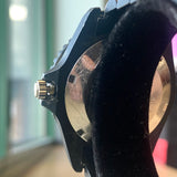 1980s HEUER Professional Diver Wristwatch PVD "Black Coral" Vintage Quartz Watch Ref. 980.026