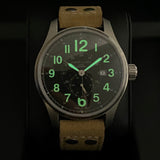 HAMILTON Khaki Field Officer Auto Watch H706550 44mm Black Dial Wristwatch  - ALL Original & Double Box!