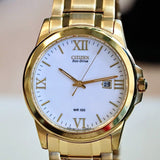 CITIZEN Corso Watch Ref. BM7262-57A Eco-Drive Date Indicator WR 100