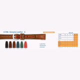 LS788 - Ladies' Genuine Leather - Hadley Roma Watch Strap