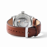 HAMPDEN MODEL 1: Burnham Automatic Watch Power Reserve & Date Indicator Wristwatch