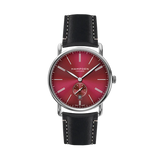 HAMPDEN MODEL 4: Dixon Watch Round Case & Wire Lugs Date Indicator 2-Tone Stainless Steel Wristwatch