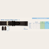 MS702 - Genuine Calfskin Leather - Hadley Roma Watch Strap