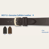 MS712 - Genuine Calfskin Leather - Hadley Roma Watch Strap