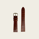 MS719 - Alligator Grain Genuine Leather - Hadley Roma Watch Strap