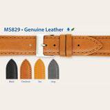 MS829 - Genuine Leather - Hadley Roma Watch Strap