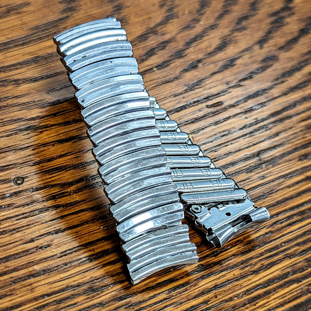 Shop Vintage JB CHAMPION U.S.A. 17mm Watch Bracelet – SECOND HAND HOROLOGY