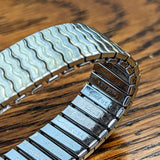 Vintage SPEIDEL U.S.A. 17mm Twist-O-Flex Watchband Expansion Bracelet 10K GF