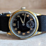 GLYCINE Military Pilot Wristwatch Cal. A.S. 1130 Luminous Dial 33.5mm Watch