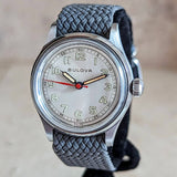 1945 BULOVA Watertite Military Wristwatch 17 Jewels 29mm Swiss Made Watch