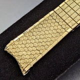 1950s SPEIDEL 17mm Flex Watchband Center Scissor Expansion Bracelet 10K GF