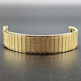 1950s SPEIDEL 17mm Flex Watchband Center Scissor Expansion Bracelet 10K GF