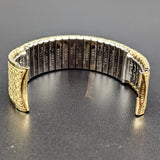 1950s SPEIDEL 17mm Flex Watchband Center Scissor Expansion Bracelet 10K GF