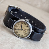 1935 LONGINES Military Wristwatch Cal. 10.68Z Wire Lug Trench Watch
