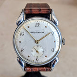 MAPPIN & WEBB 1940s Wristwatch by Parker Watch Co. 17 Jewels Cal. 11TS Swiss Made Watch