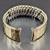 Rare KREISLER 17.5mm Watchband Center Scissor Expansion Vintage Bracelet