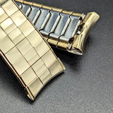 Rare KREISLER 17.5mm Watchband Center Scissor Expansion Vintage Bracelet