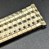 Rare KREISLER 19mm Watchband Center Scissor Expansion 10K GF Vintage Bracelet