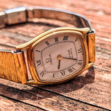 Ladies OMEGA DeVille Dress Wristwatch Ref. 591.0135 Cal. 1387 Vintage Quartz Watch