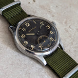 1942 ETERNA WWII Military Jumbo Wristwatch Ref. 138.92 Cal. 852 - Radium Dial Watch