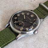 1942 ETERNA WWII Military Jumbo Wristwatch Ref. 138.92 Cal. 852 - Radium Dial Watch