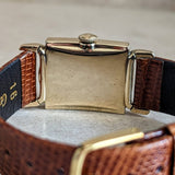 1950 LORD ELGIN Wristwatch 23 Jewels Grade 626 6 ADJ’s U.S.A. Made Vintage Watch