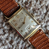 1950 LORD ELGIN Wristwatch 23 Jewels Grade 626 6 ADJ’s U.S.A. Made Vintage Watch