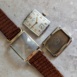 1950 LORD ELGIN Wristwatch 23 Jewels Grade 626 6 ADJ’s U.S.A. Made Vintage Watch