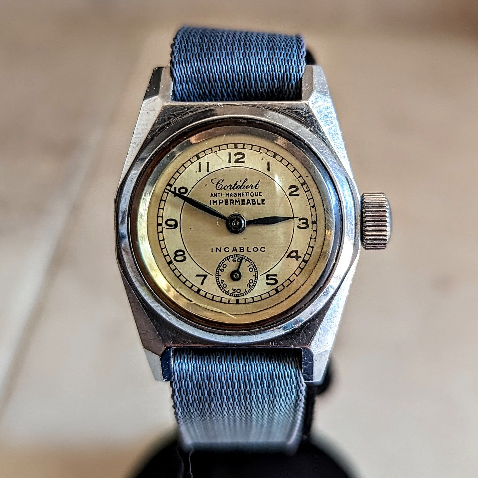 CORTEBERT Military Wristwatch 26mm Vintage WWII European Watch S.S ...