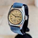 CORTEBERT Military Wristwatch 26mm Vintage WWII European Watch S.S.