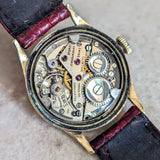 CLINTON Waterproof Wristwatch Grey Dial 17 Jewels 29mm Swiss Made Watch